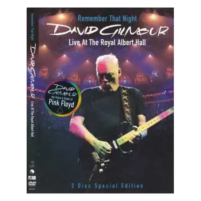 2DVD David Gilmour: Remember That Night (Live At The Royal Albert Hall)