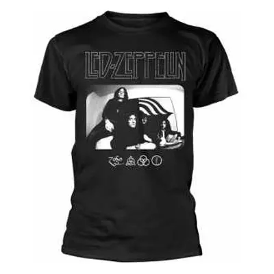 Tričko Icon Logo Led Zeppelin Photo S