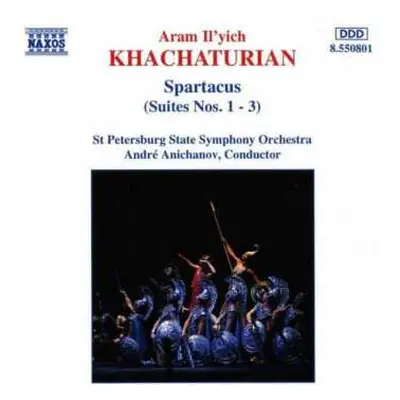 CD نيسم جلال: Spartacus (Suites Nos. 1 - 3)