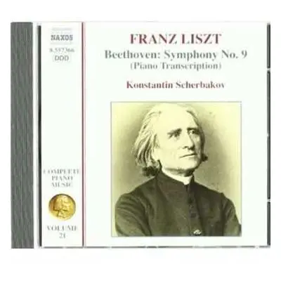 CD Franz Liszt: Beethoven: Symphony No. 9 (Piano Transcription)