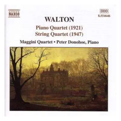 CD Sir William Walton: Piano Quartet (1921) - String Quartet (1947)