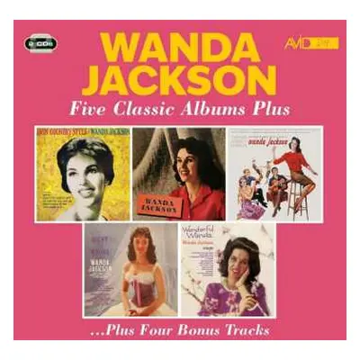 2CD Wanda Jackson: Five Classic Albums Plus