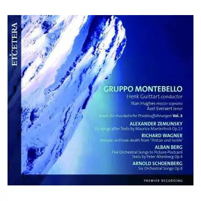 CD Alexander Von Zemlinsky: Gruppo Montebello - Verein Für Musikalische Privataufführungen Vol.3