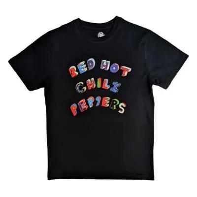 Red Hot Chili Peppers Unisex T-shirt: Colourful Letters (xx-large) XXL