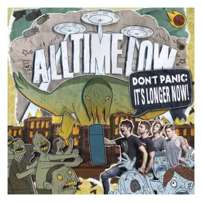 2LP All Time Low: Don't Panic: It's Longer Now! CLR | LTD