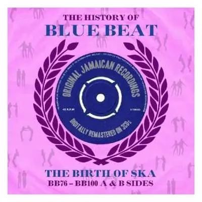 3CD Various: The History Of Blue Beat - The Birth Of Ska BB76 - BB100 A & B Sides