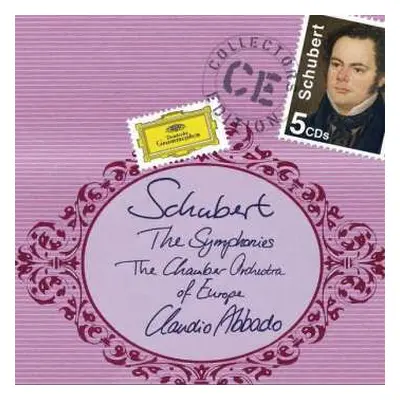 5CD/Box Set Franz Schubert: Symphonies 1–6, 8 & 9 · Rosamunde Overture · Grand Duo In C Major