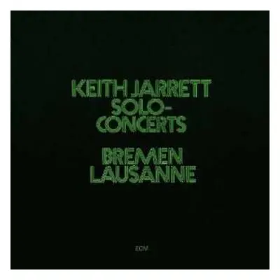 2CD Keith Jarrett: Solo Concerts Bremen / Lausanne