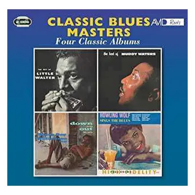 2CD Various: Classic Blues Masters - Four Classic Albums