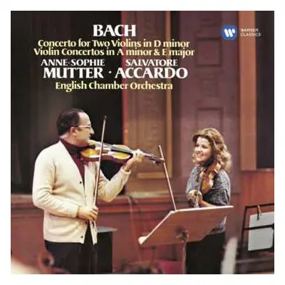 CD Johann Sebastian Bach: Concerto For Two Violins In D Minor / Violin Concertos In A Minor & E 