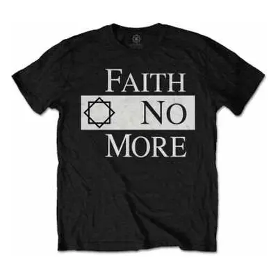 Tričko Classic Logo Faith No More V.2. S