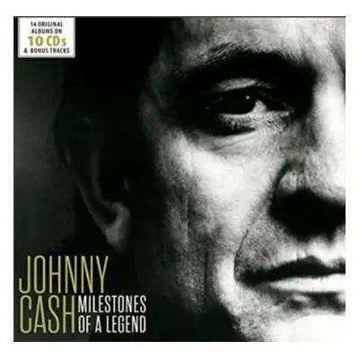 10CD/Box Set Johnny Cash: Milestones Of A Legend