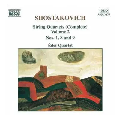 CD Dmitri Shostakovich: String Quartets (Complete) Volume 2 Nos. 1, 8 And 9