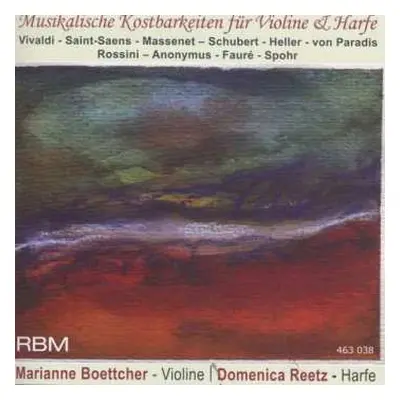 CD Antonio Vivaldi: Musikalische Kostbarkeiten Für Harfe & Violine