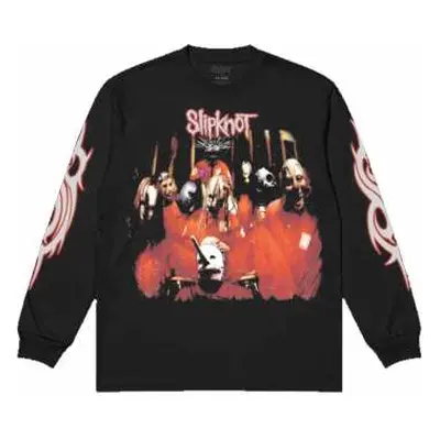 Slipknot Unisex Long Sleeve T-shirt: Spit It Out (back & Sleeve Print) (small) S