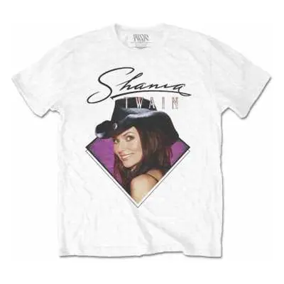 Shania Twain Unisex T-shirt: Purple Photo (x-large) XL