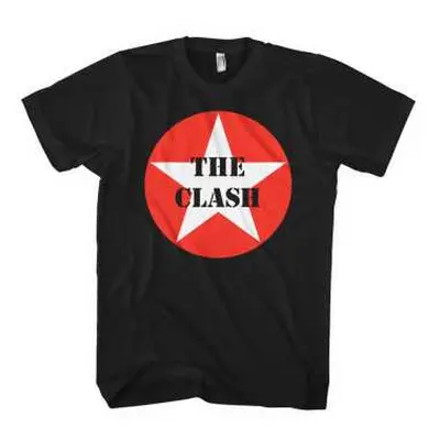 The Clash Unisex T-shirt: Star Badge (xx-large) XXL