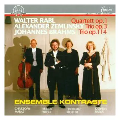 CD Johannes Brahms: Ensemble Kontraste