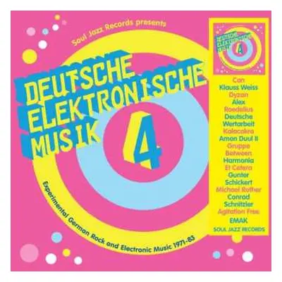 2CD Various: Deutsche Elektronische Musik 4 (Experimental German Rock And Electronic Music 1971-