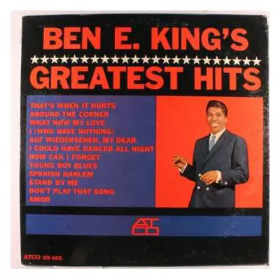 LP Ben E. King: Ben E. King's Greatest Hits CLR