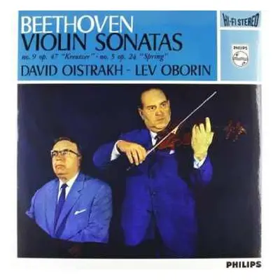 LP Ludwig van Beethoven: Violin Sonatas / No. 9 Op. 47 "Kreutzer" - No. 5 Op. 24 "Spring"