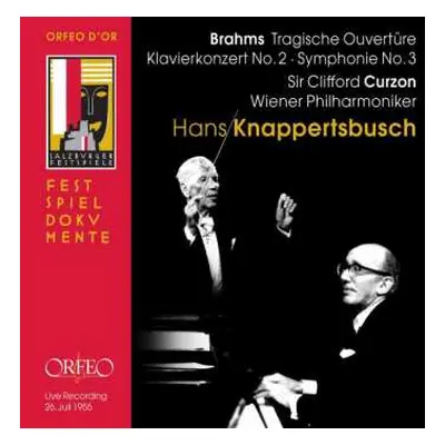 2CD Johannes Brahms: Brahms / Curzon - Knappertsbusch