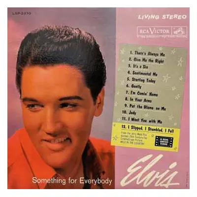 CD Elvis Presley: Something For Everybody