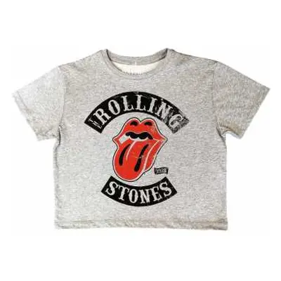 The Rolling Stones Ladies Crop Top: Tour '78 (medium) M