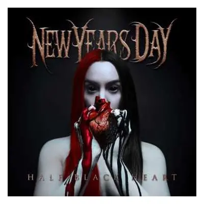 LP New Years Day: Half Black Heart CLR | LTD