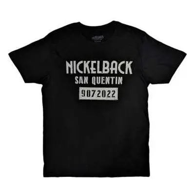 Nickelback Unisex T-shirt: San Quentin (large) L