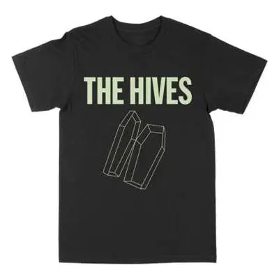 The Hives Unisex T-shirt: Glow-in-the-dark Coffin (small) S