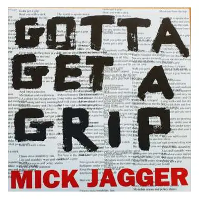 LP Mick Jagger: Gotta Get A Grip / England Lost LTD