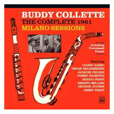 2CD Buddy Collette: The Complete 1961 Milano Sessions