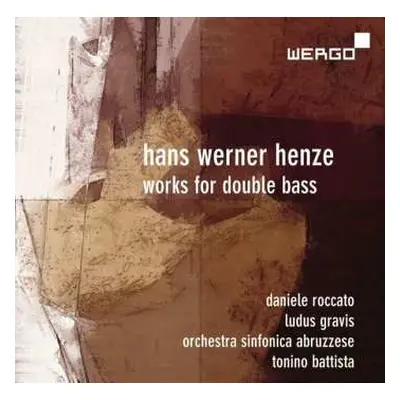 CD Hans Werner Henze: Works For Double Bass