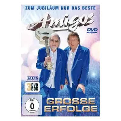 3DVD Die Amigos: Große Erfolge: Zum Jubiläum Nur Das Beste