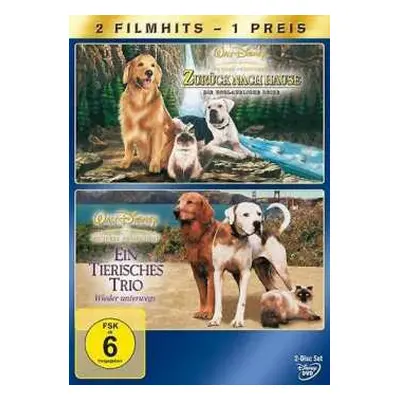 2DVD Various: Zurück Nach Hause / Ein Tierisches Trio