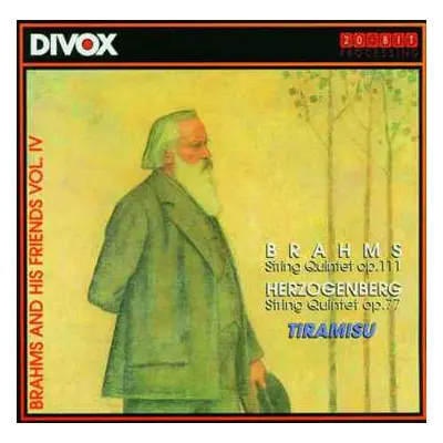 CD Johannes Brahms: String Quintet Op. 111 - String Quintet Op. 77