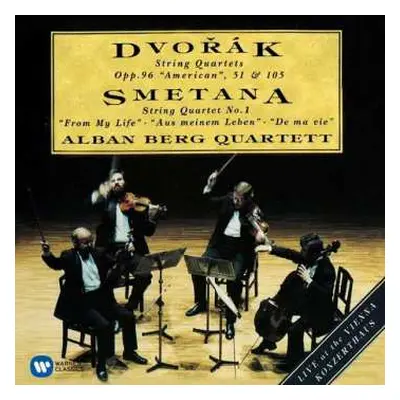 CD Antonín Dvořák: String Quartets: Opp. 96 "American", 51 & 105 / String Quartet No. 1 "From My