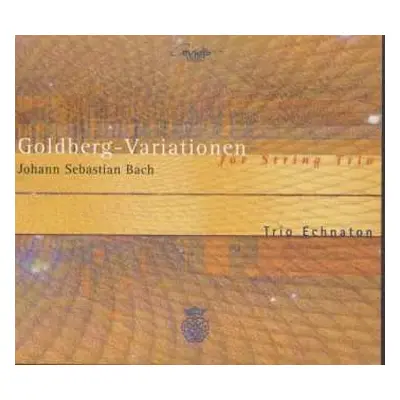 CD Johann Sebastian Bach: Goldberg-variationen Bwv 988 Für Streichtrio