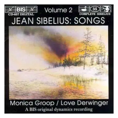 CD Jean Sibelius: Songs, Volume 2