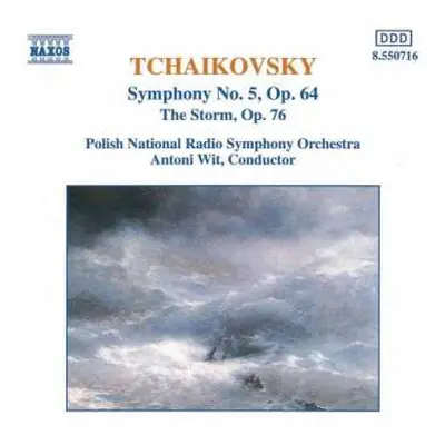 CD Pyotr Ilyich Tchaikovsky: Symphony No. 5, Op. 64 / The Storm, Op. 76