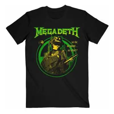 Megadeth Unisex T-shirt: Sfsgsw Hi-contrast (medium) M