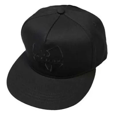 Wu-tang Clan Unisex Snapback Cap: Black Logo