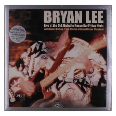 2LP Bryan Lee: Live at the Old Absinthe House Bar Friday Night (with James Cotton, Frank Marino,