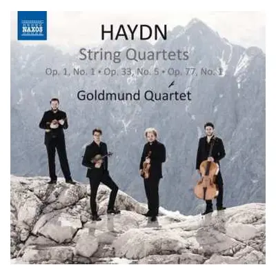 CD Joseph Haydn: String Quartets Op. 1, No. 1 · Op. 33, No. 5 · Op. 77, No. 1