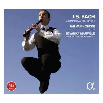 CD Johann Sebastian Bach: Flötensonaten Bwv 525,527-530