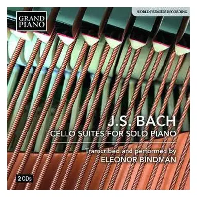 2CD Johann Sebastian Bach: Cello Suites For Solo Piano