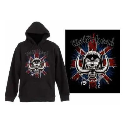 Motorhead Unisex Pullover Hoodie: British Warpig (small) S