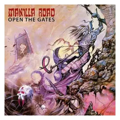 LP Manilla Road: Open The Gates (black Vinyl)