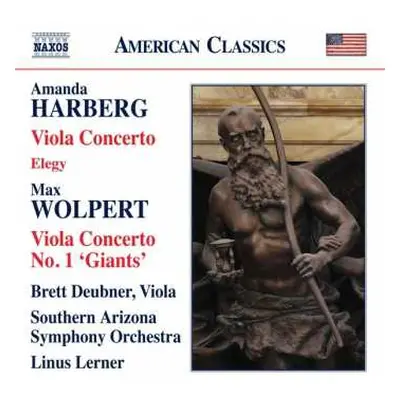 CD Amanda Harberg: Viola Concerto; Viola Concerto No. 1 "Giants"